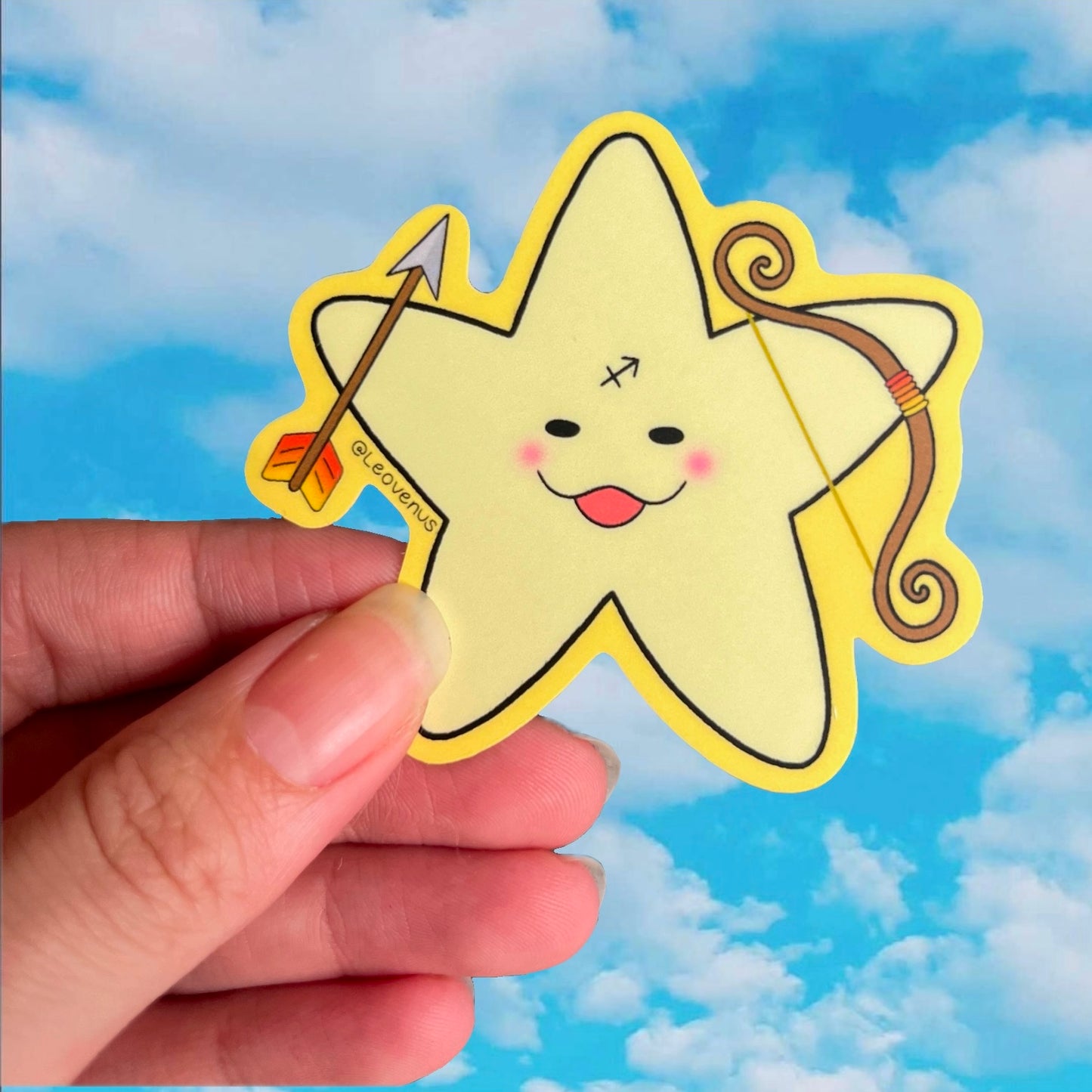 Zodiac Star Sticker