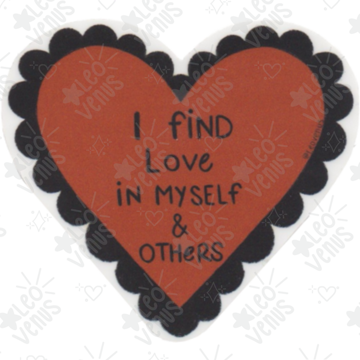 I Find Love Sticker