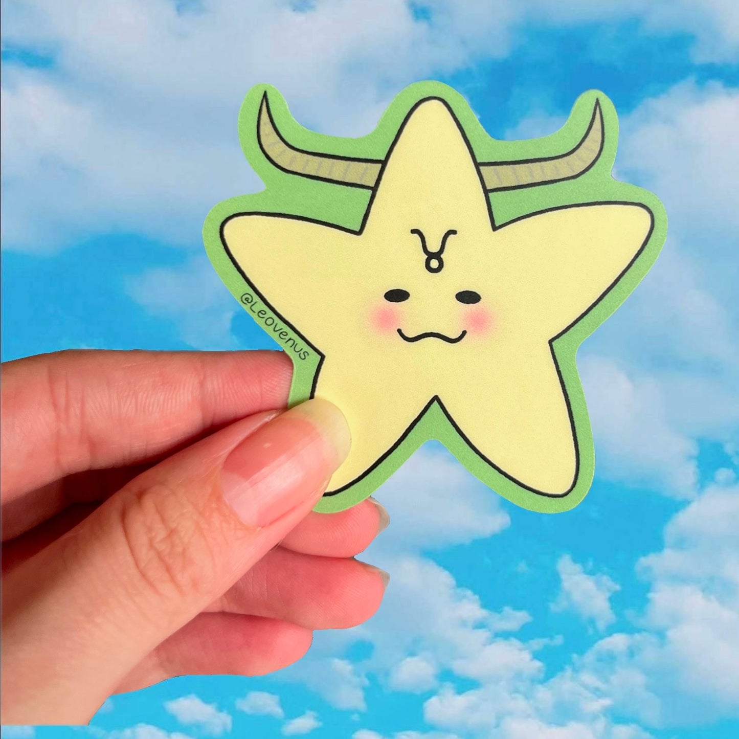 Zodiac Star Sticker