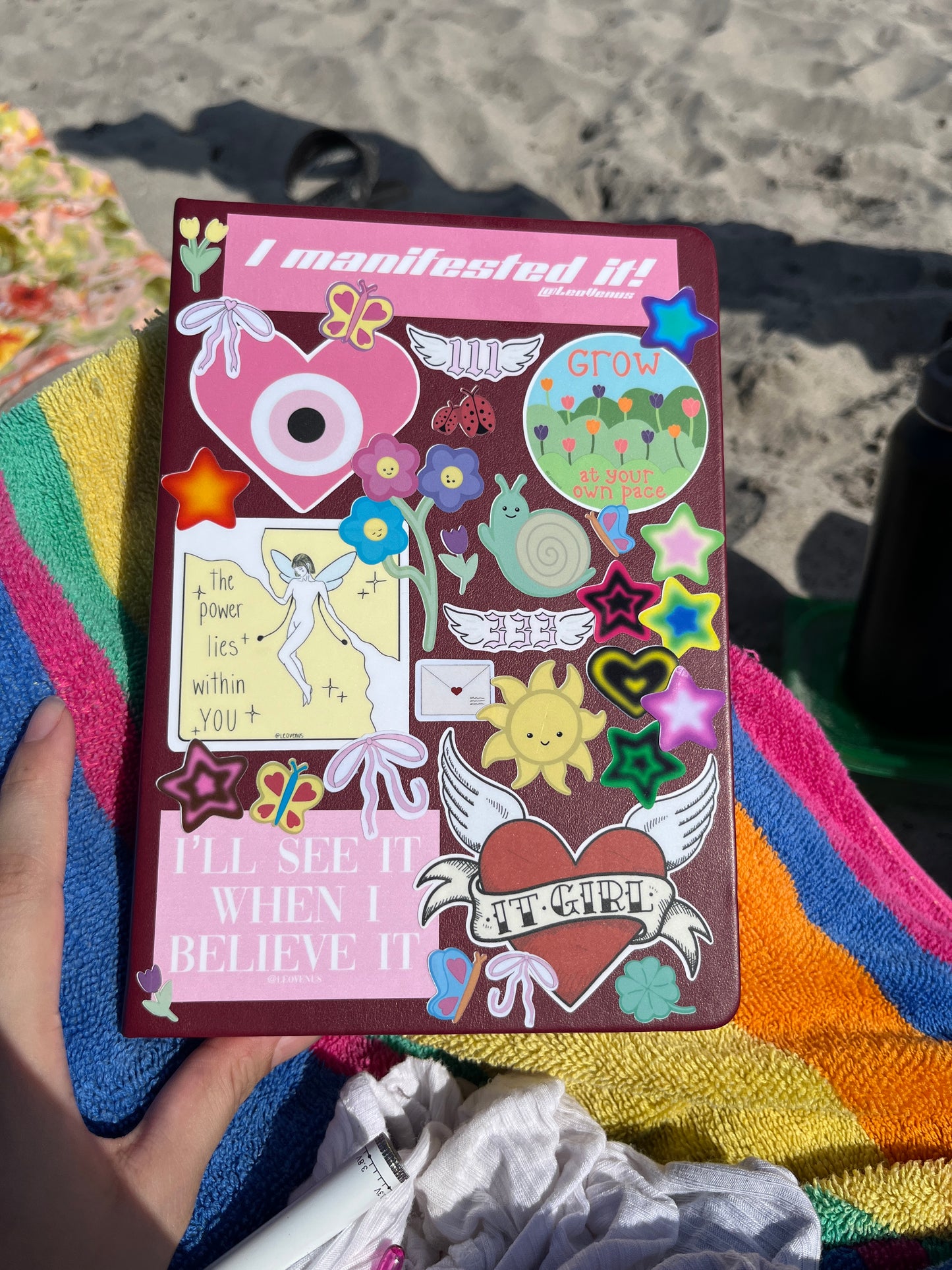 I Manifested It Sticker