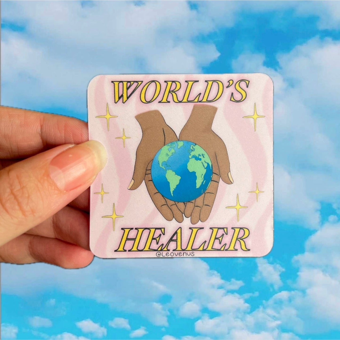 World’s Healer Sticker