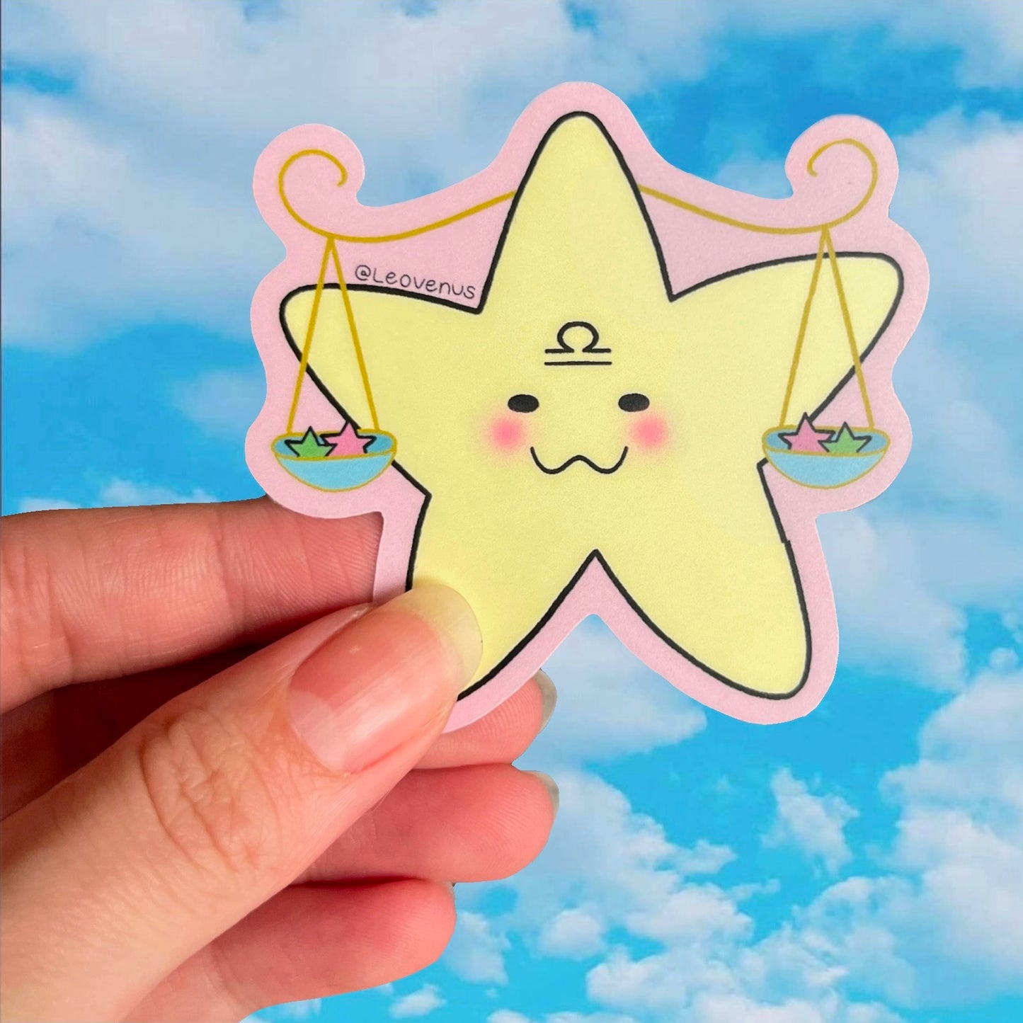 Zodiac Star Sticker