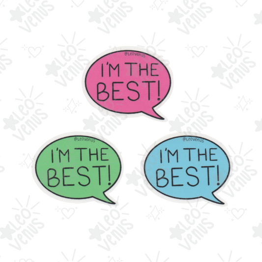 I’m the Best Sticker