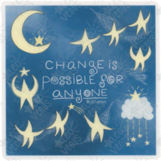 Change is Possible Sticker