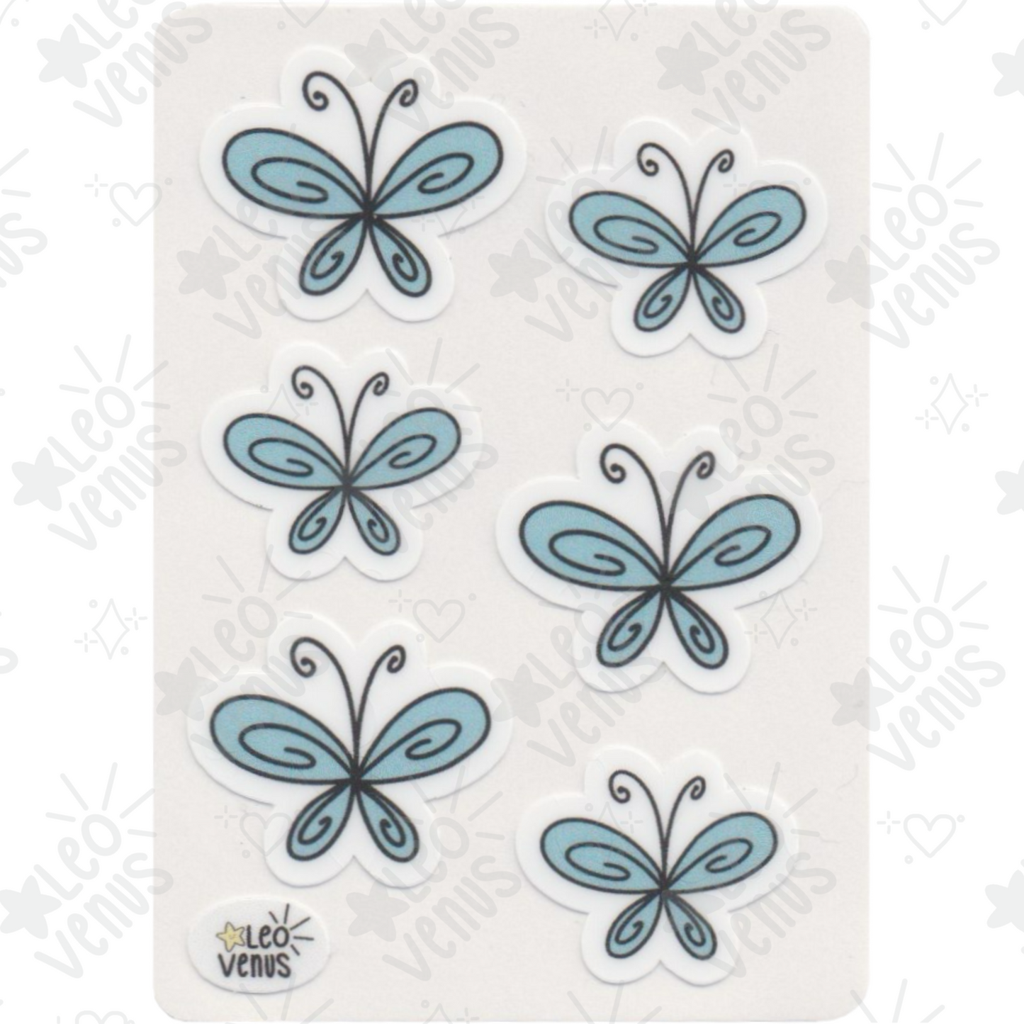 Butterfly Large + Mini Sticker Sheets