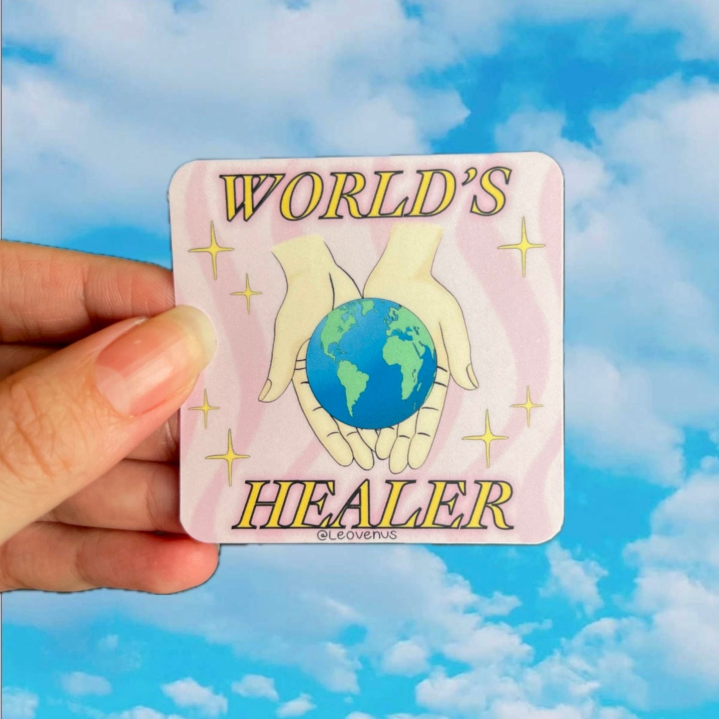 World’s Healer Sticker