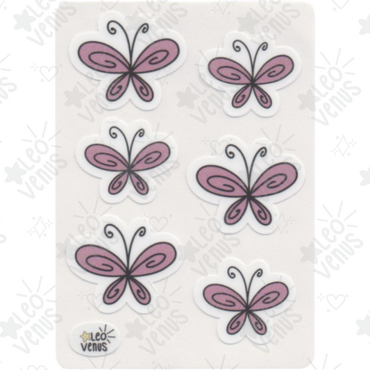 Butterfly Large + Mini Sticker Sheets
