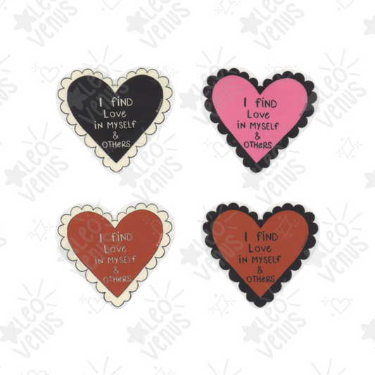 I Find Love Sticker
