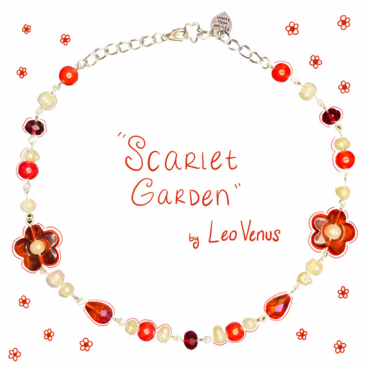 Scarlet Garden Necklace