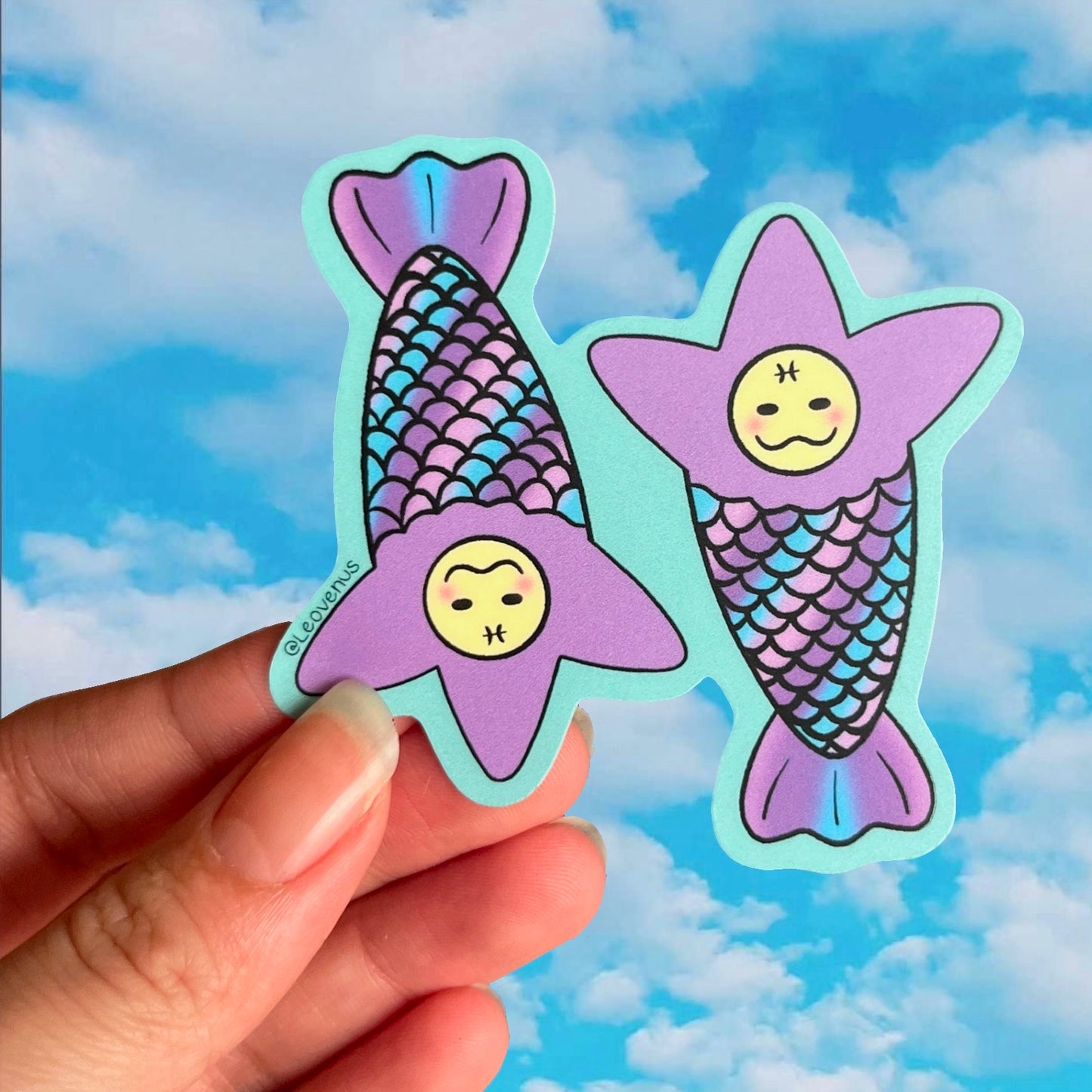 Zodiac Star Sticker