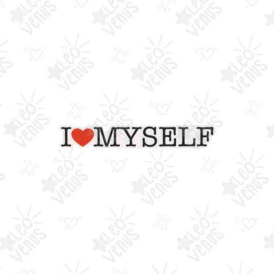 I Heart Myself Sticker
