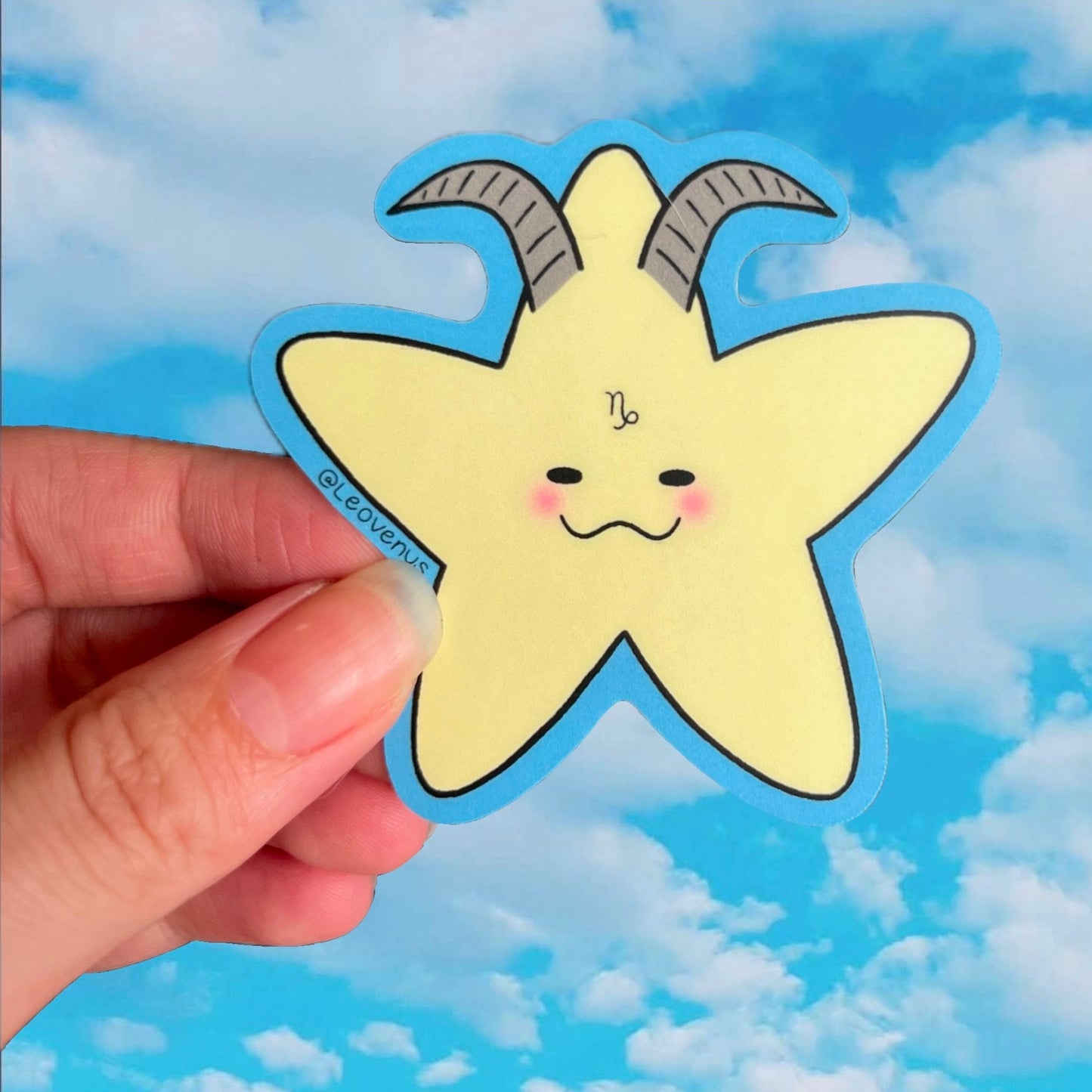 Zodiac Star Sticker