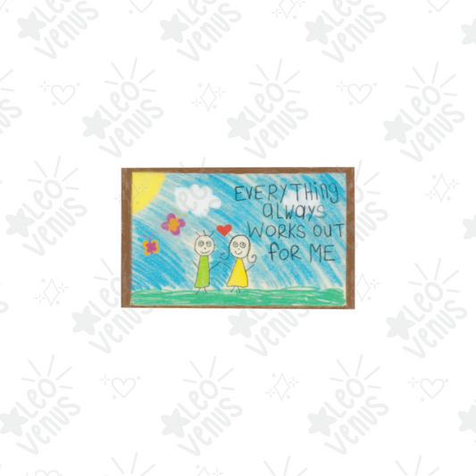 Everything Works Out Sticker