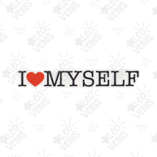 I Heart Myself Sticker