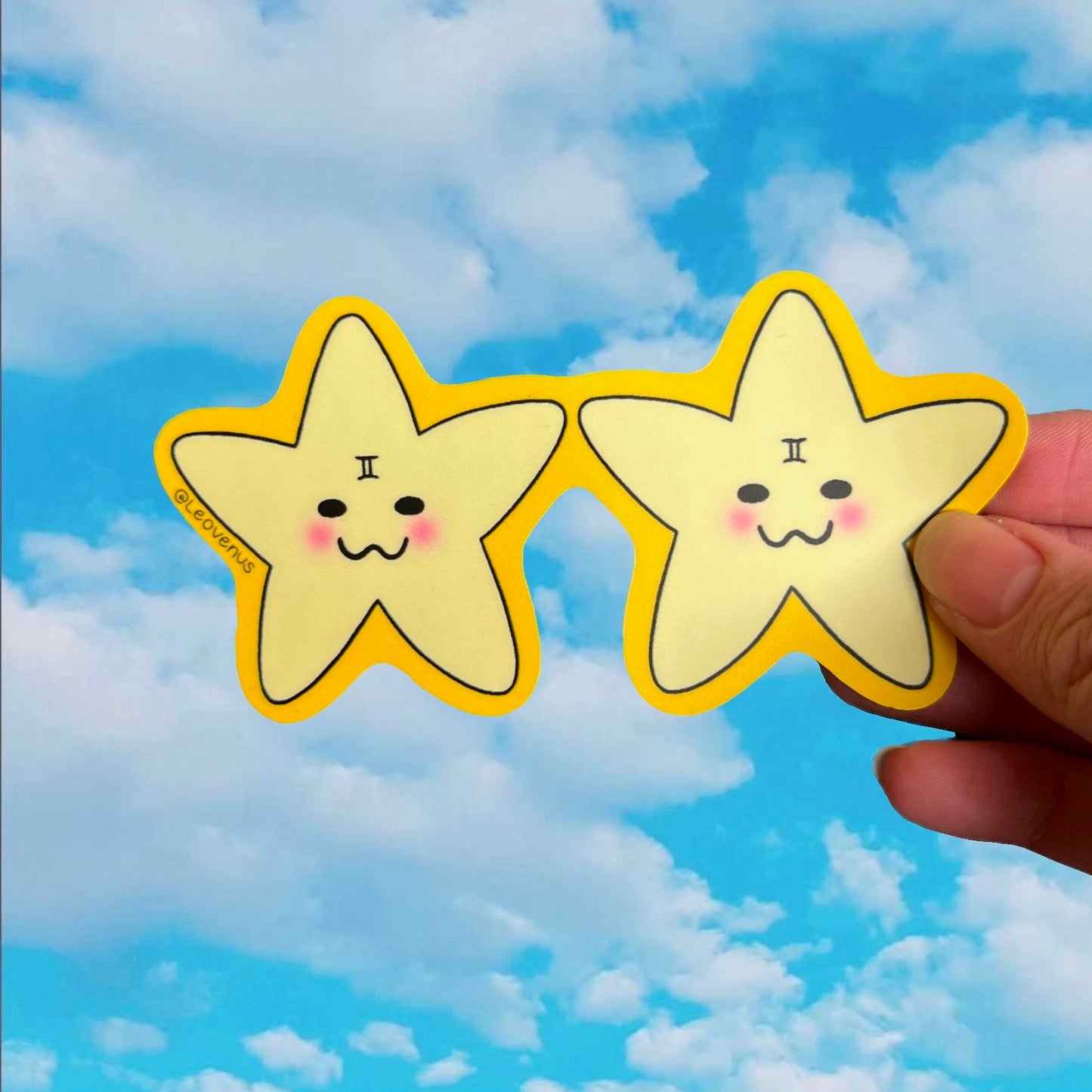 Zodiac Star Sticker