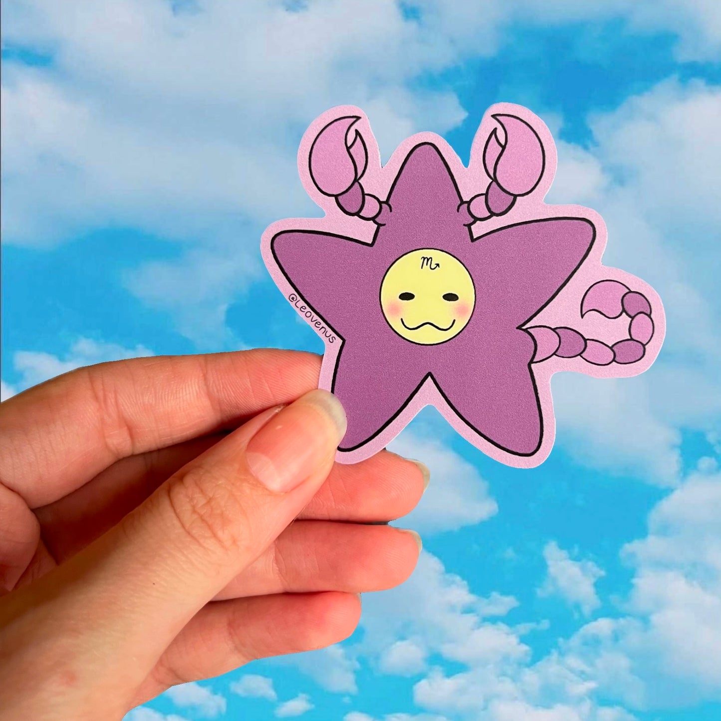 Zodiac Star Sticker