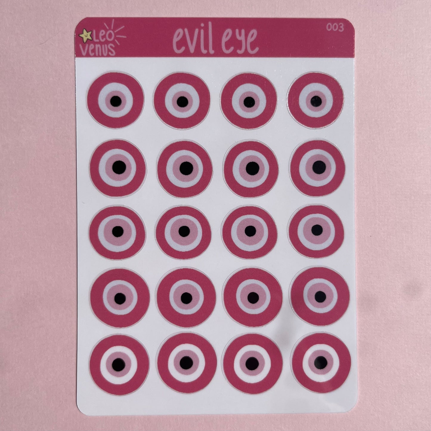 Evil Eye Sticker Sheet