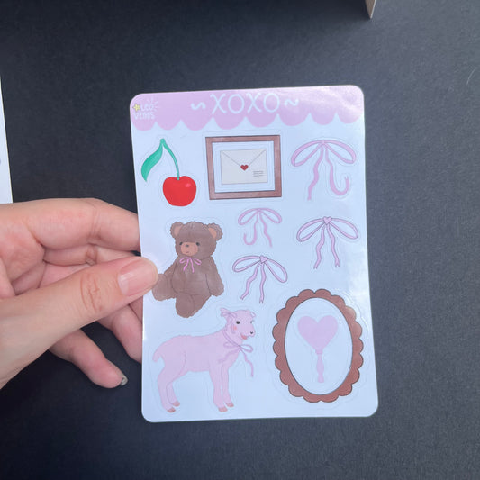 XOXO Sticker Sheet