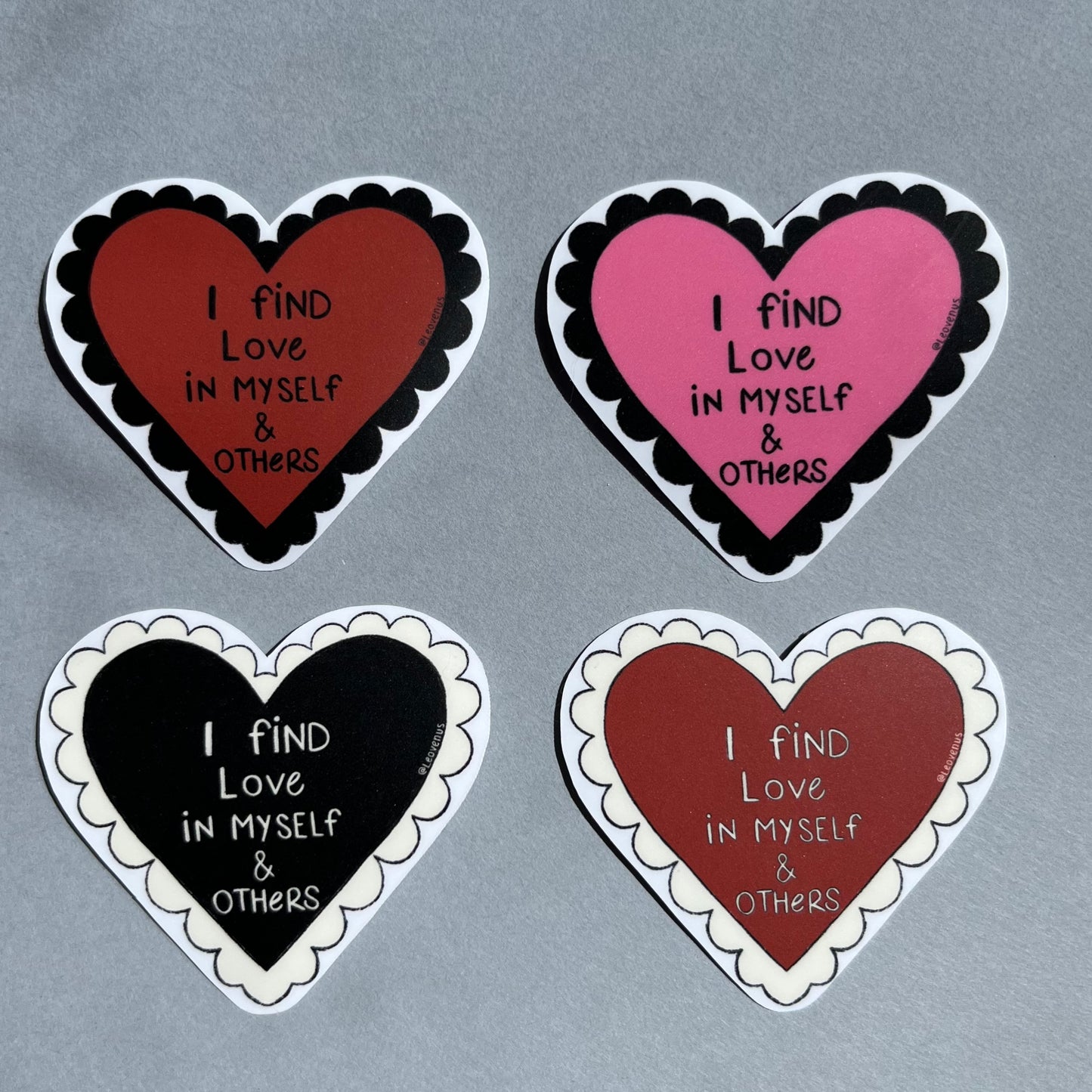 I Find Love Sticker