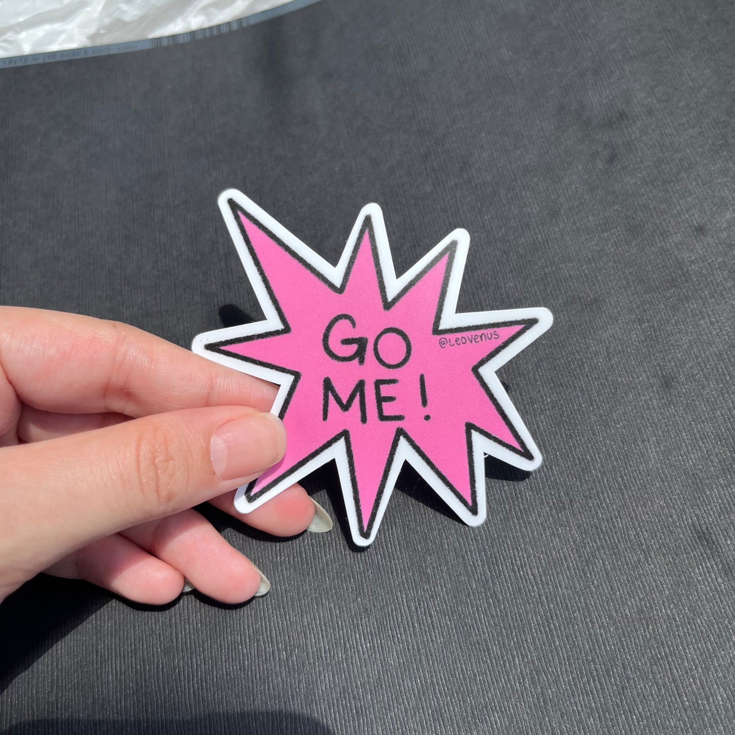 Go Me! Sticker