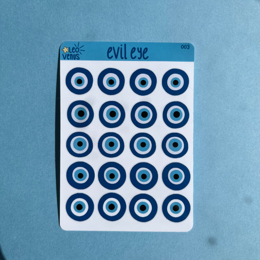 Evil Eye Sticker Sheet