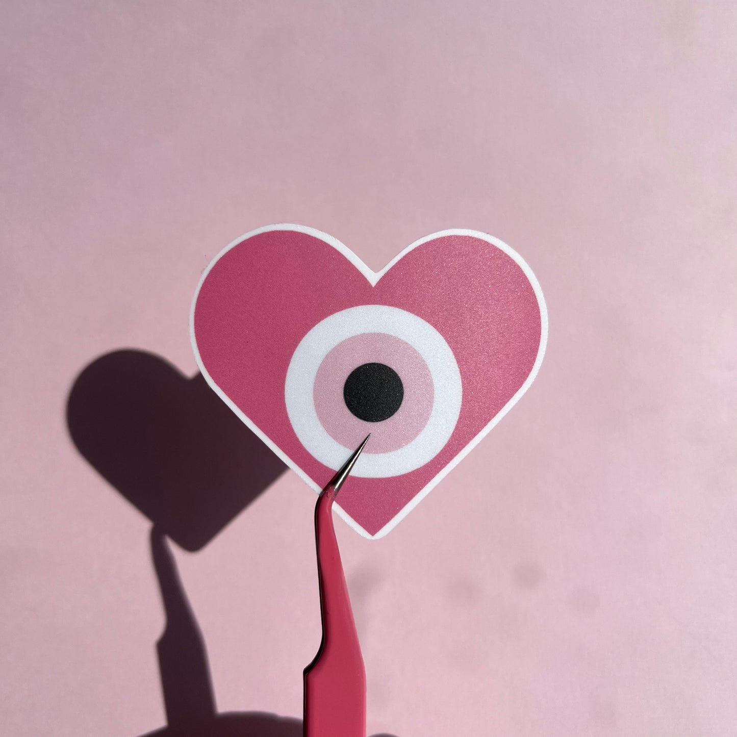Evil Eye Heart Sticker