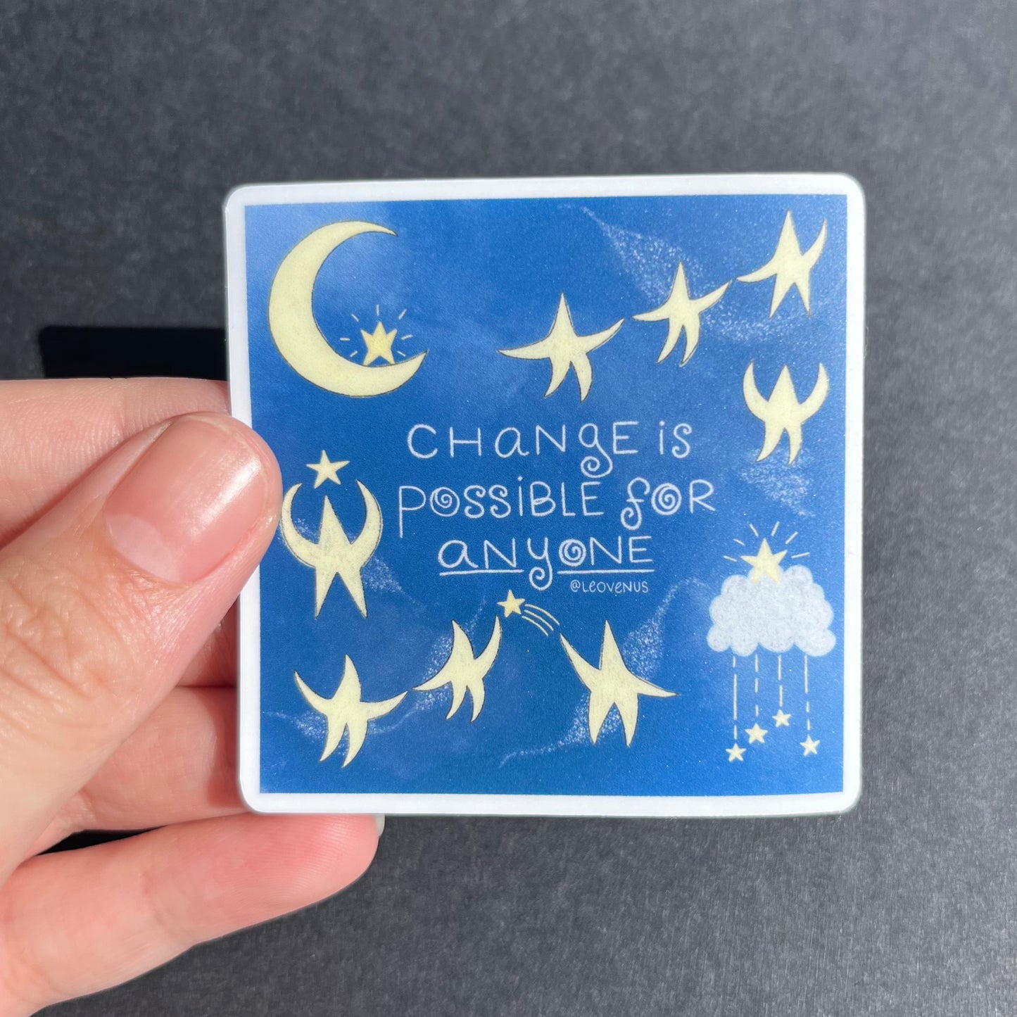 Change is Possible Sticker