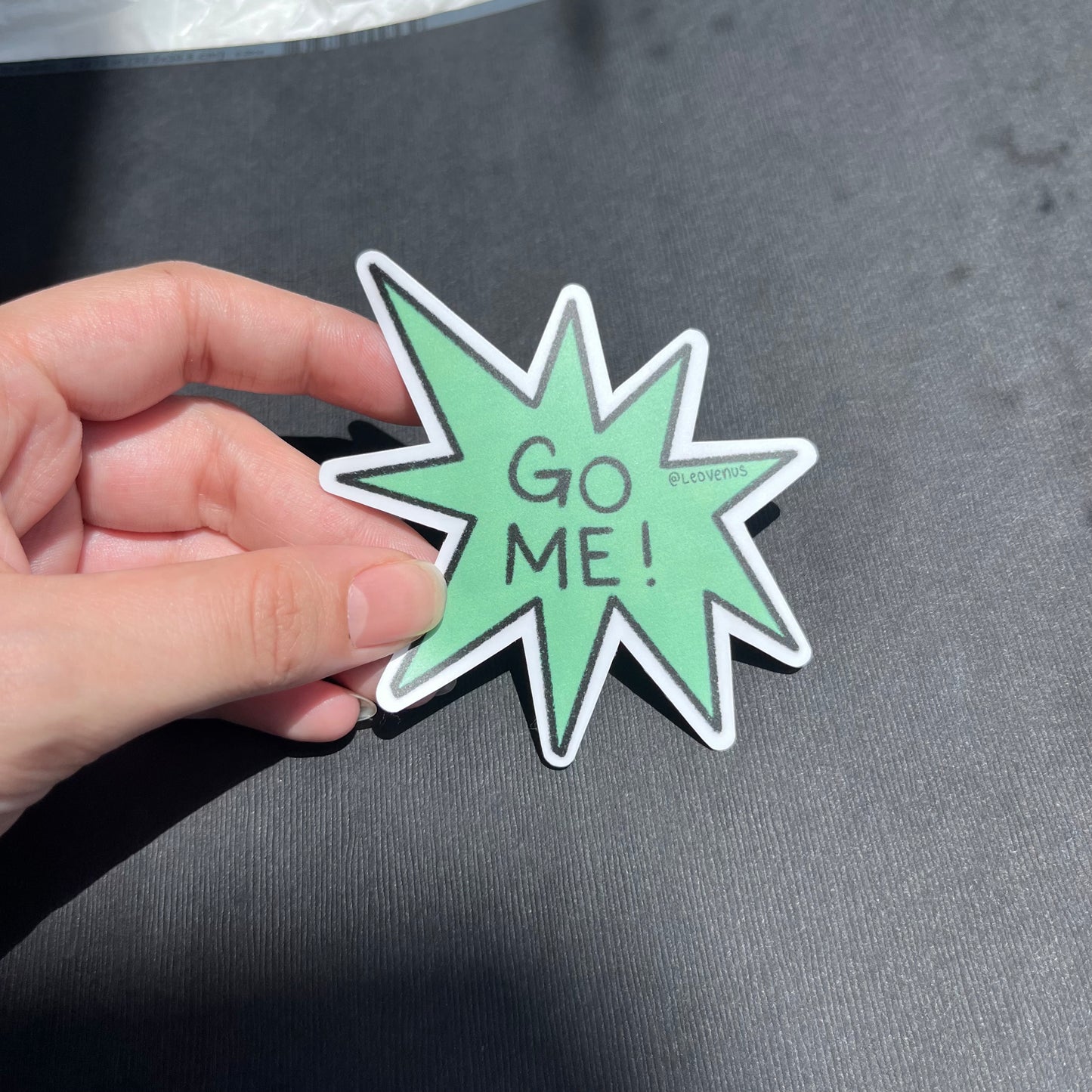 Go Me! Sticker