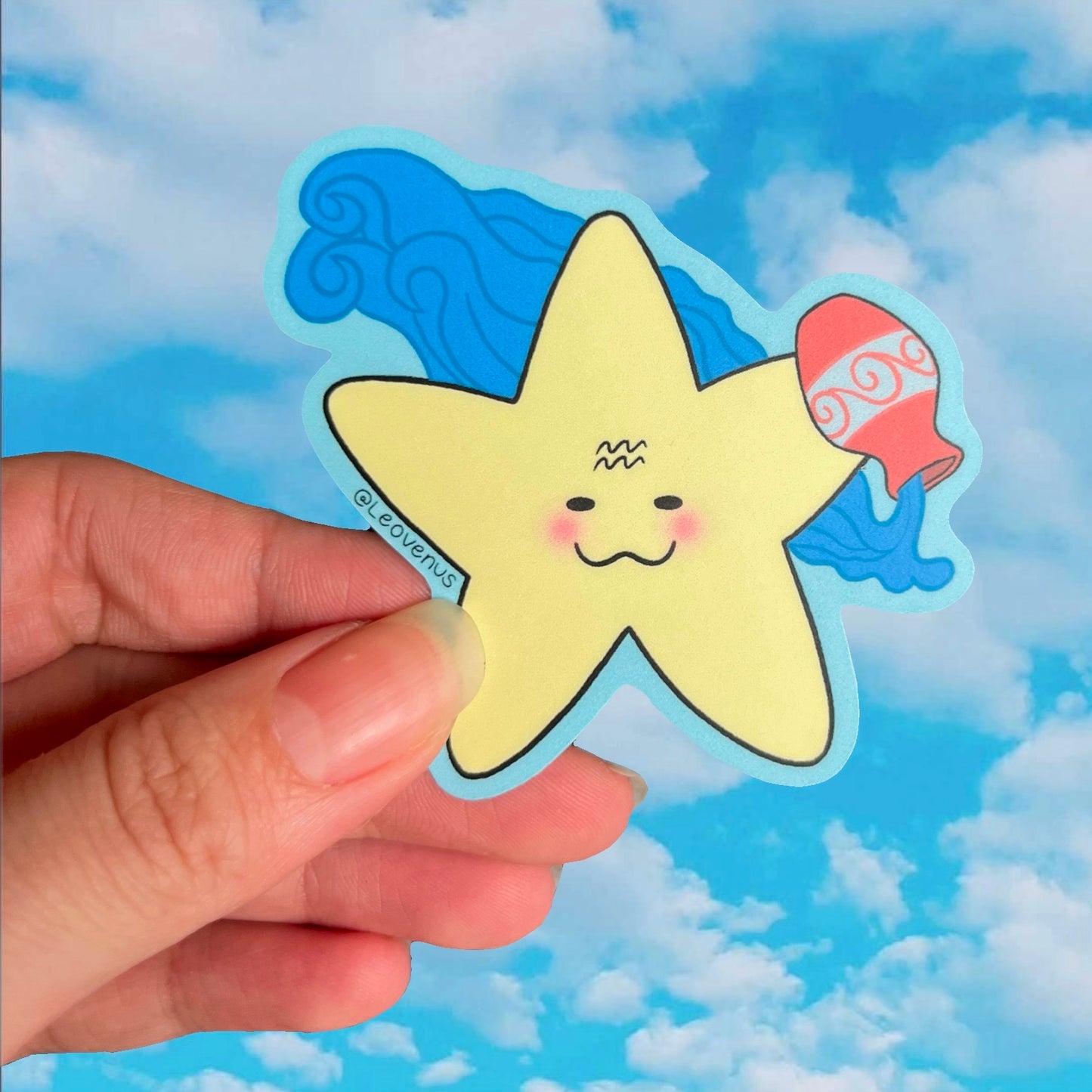 Zodiac Star Sticker
