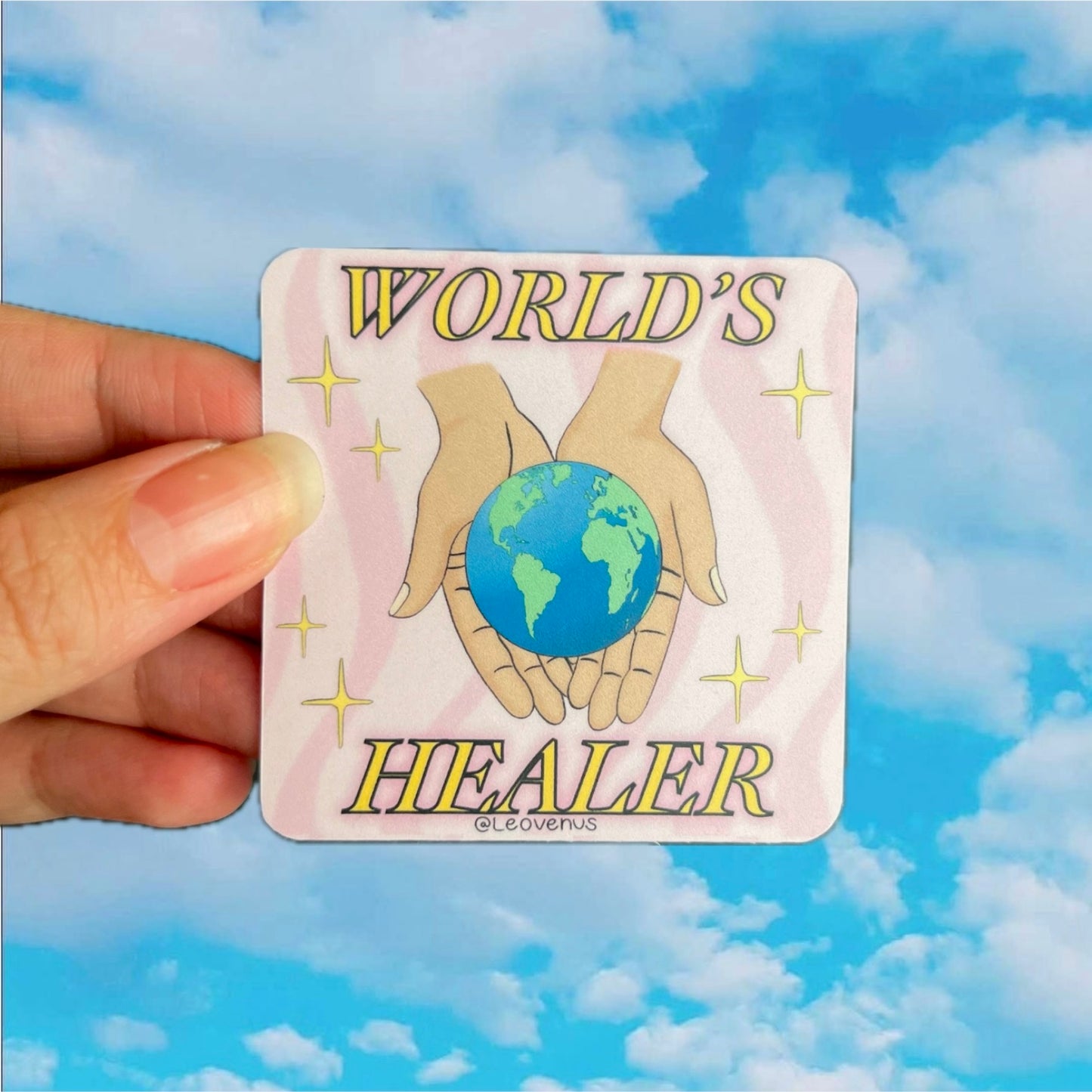 World’s Healer Sticker