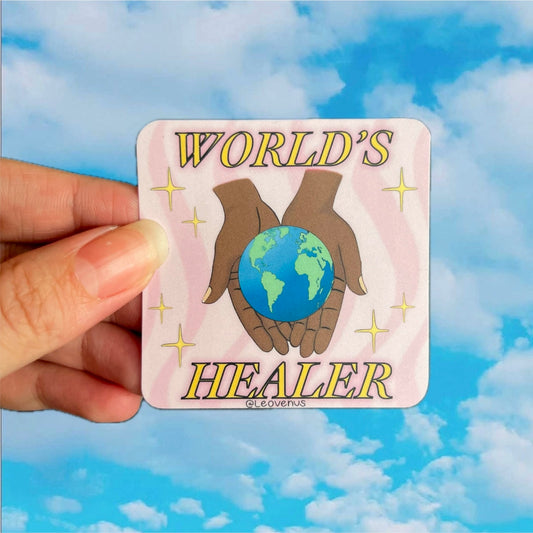World’s Healer Sticker