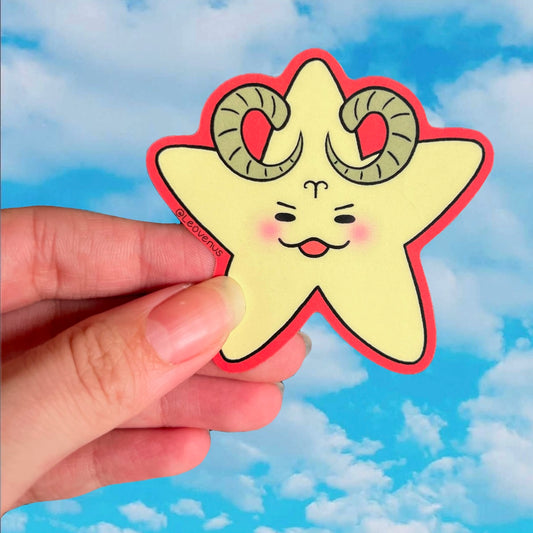 Zodiac Star Sticker