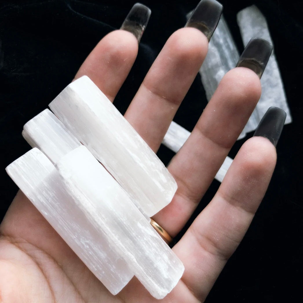 Selenite Wand