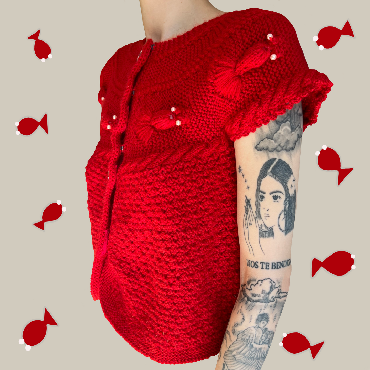 Fish Shirt (RED)