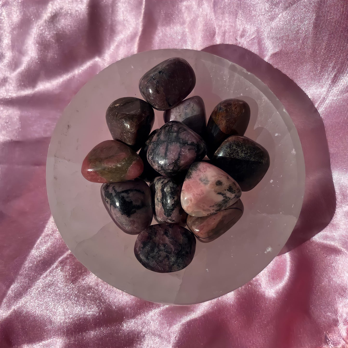 Rhodonite Tumbled Stone