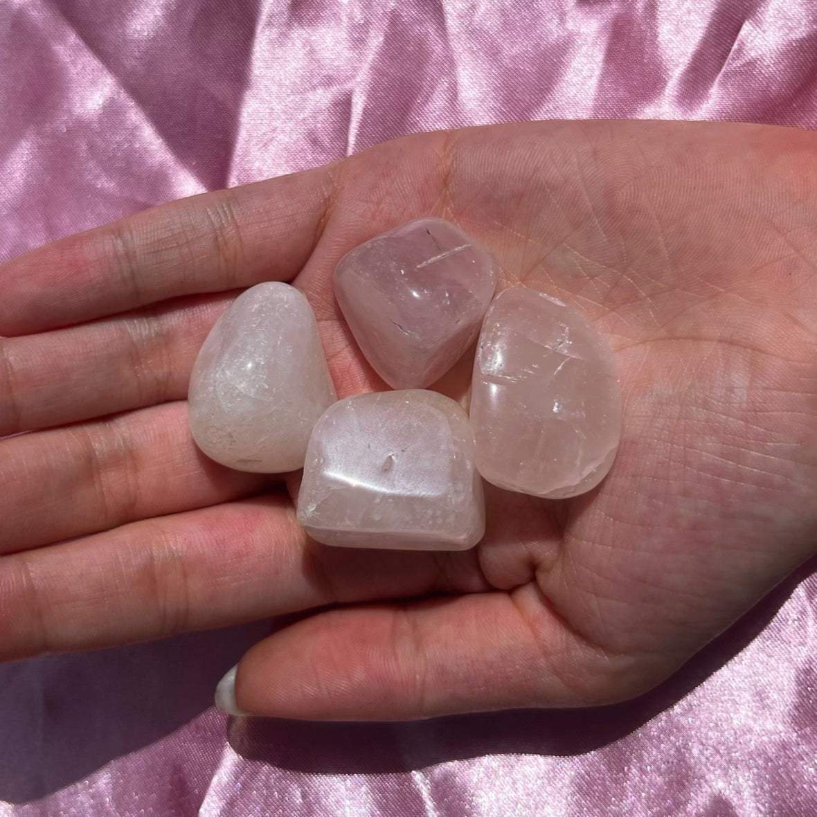 Rose Quartz Tumbled Stone