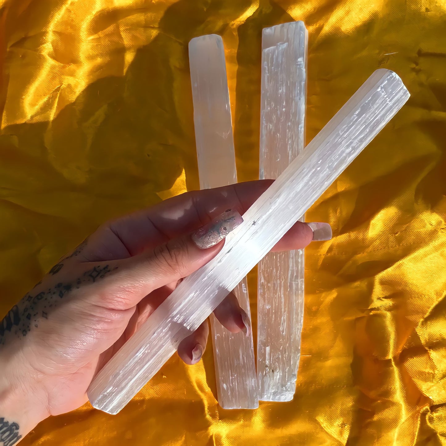 Selenite Wand