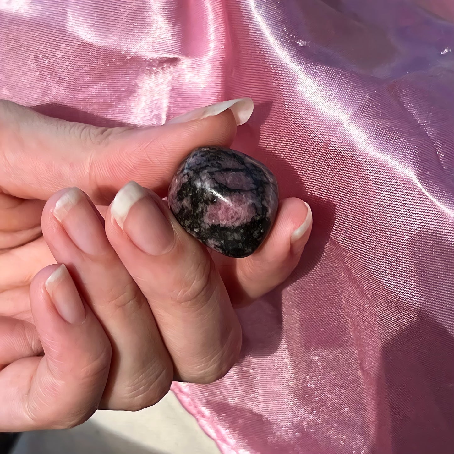 Rhodonite Tumbled Stone